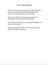 Load image into Gallery viewer, Mr. Gamal's Gratitude Glasses